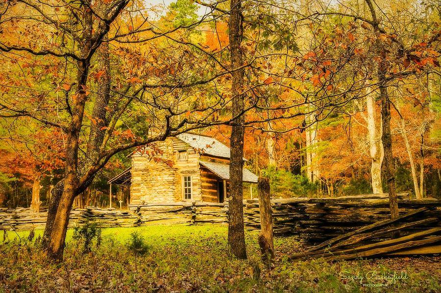 John Oliver Cabin, Cades Cove TN by Sandy Baskeyfield Photography